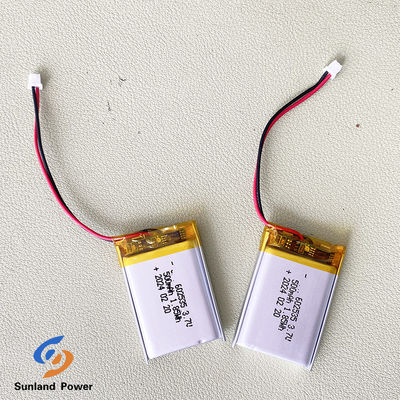 Baterías de iones de litio de polímero LP602535 3.7V 500mAh Para productos domésticos pequeños